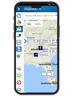 Geotab Mobile GPS Application